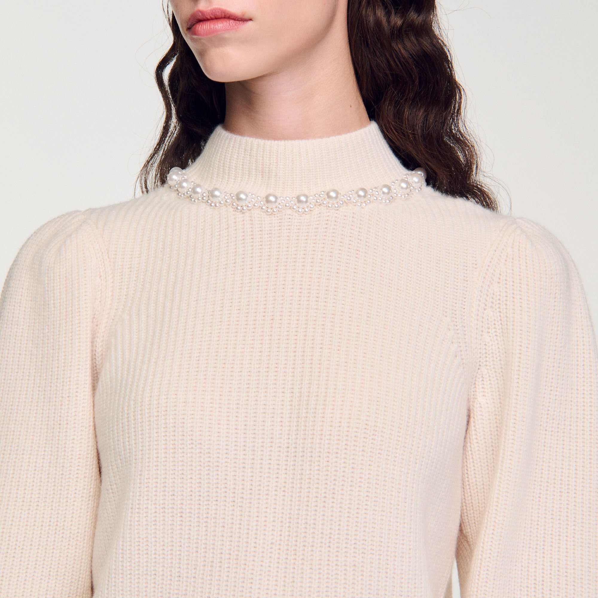 Ribbed Wool and Cashmere Sweater