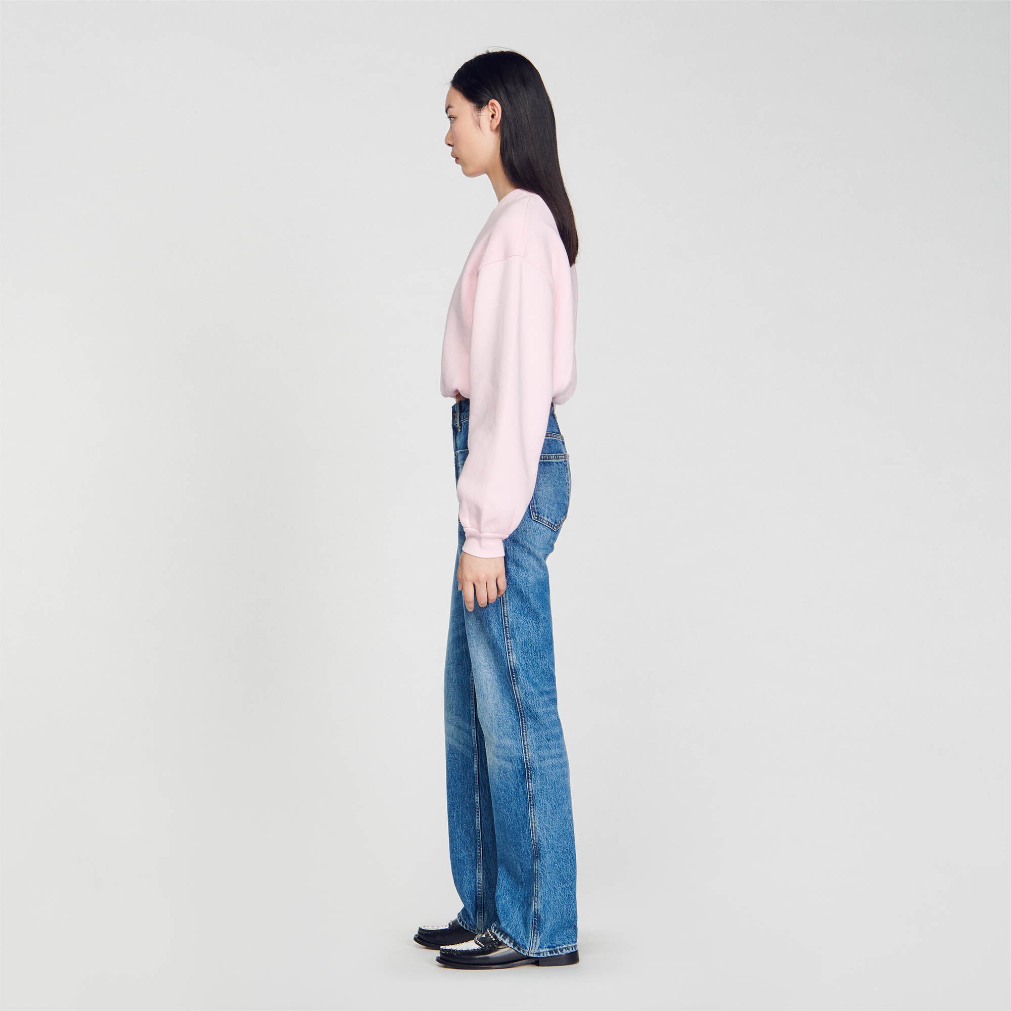 Cropped sweatshirt