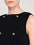 Button detail cropped knit top
