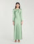 Long-sleeved maxi dress