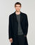 Wool and cashmere coat