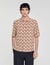Loose-fit rope print shirt
