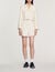 Tweed high-waisted shorts