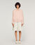 Wide cotton linen zip jacket