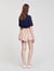 Striped bubble skirt