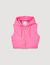 Sleeveless puffer jacket