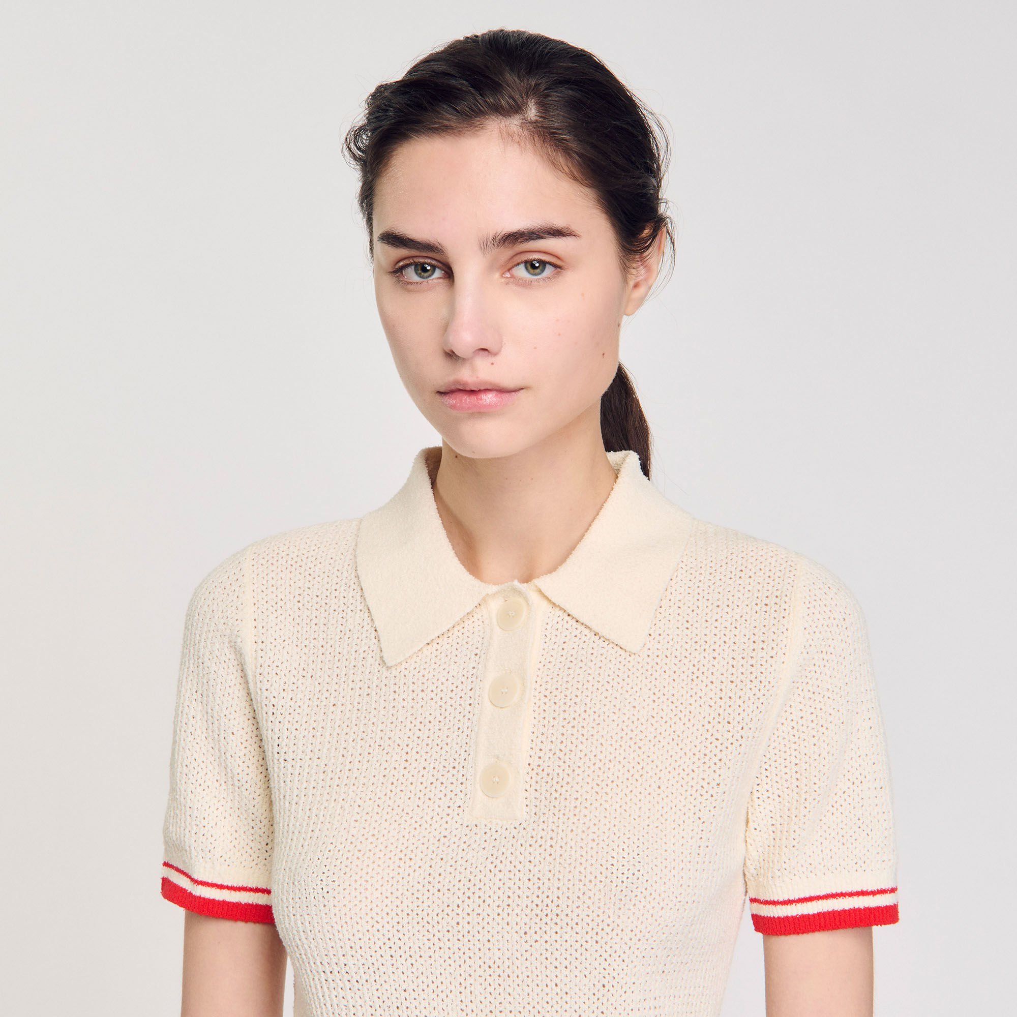 Polo-neck sweater