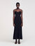 Bustier knit dress