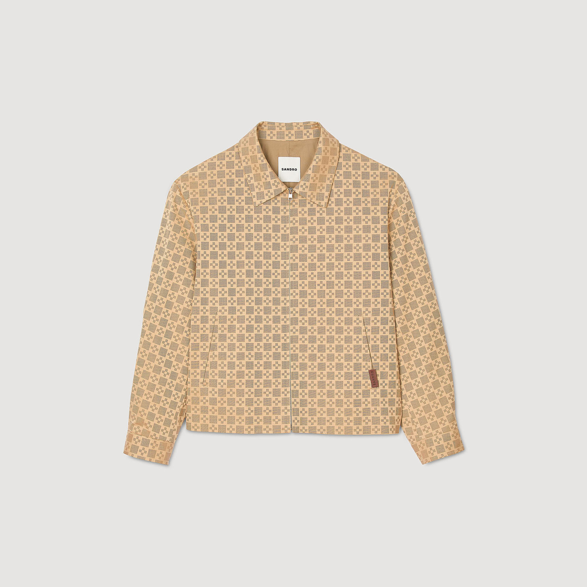 Sandro - ❤️Sandro22 新作新品 ベージュ ダウンベスト