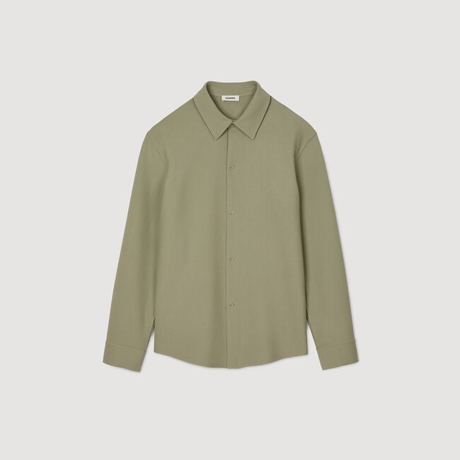Long-sleeved jersey shirt