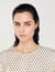 Polka Dot Dress with Jeweled Collar