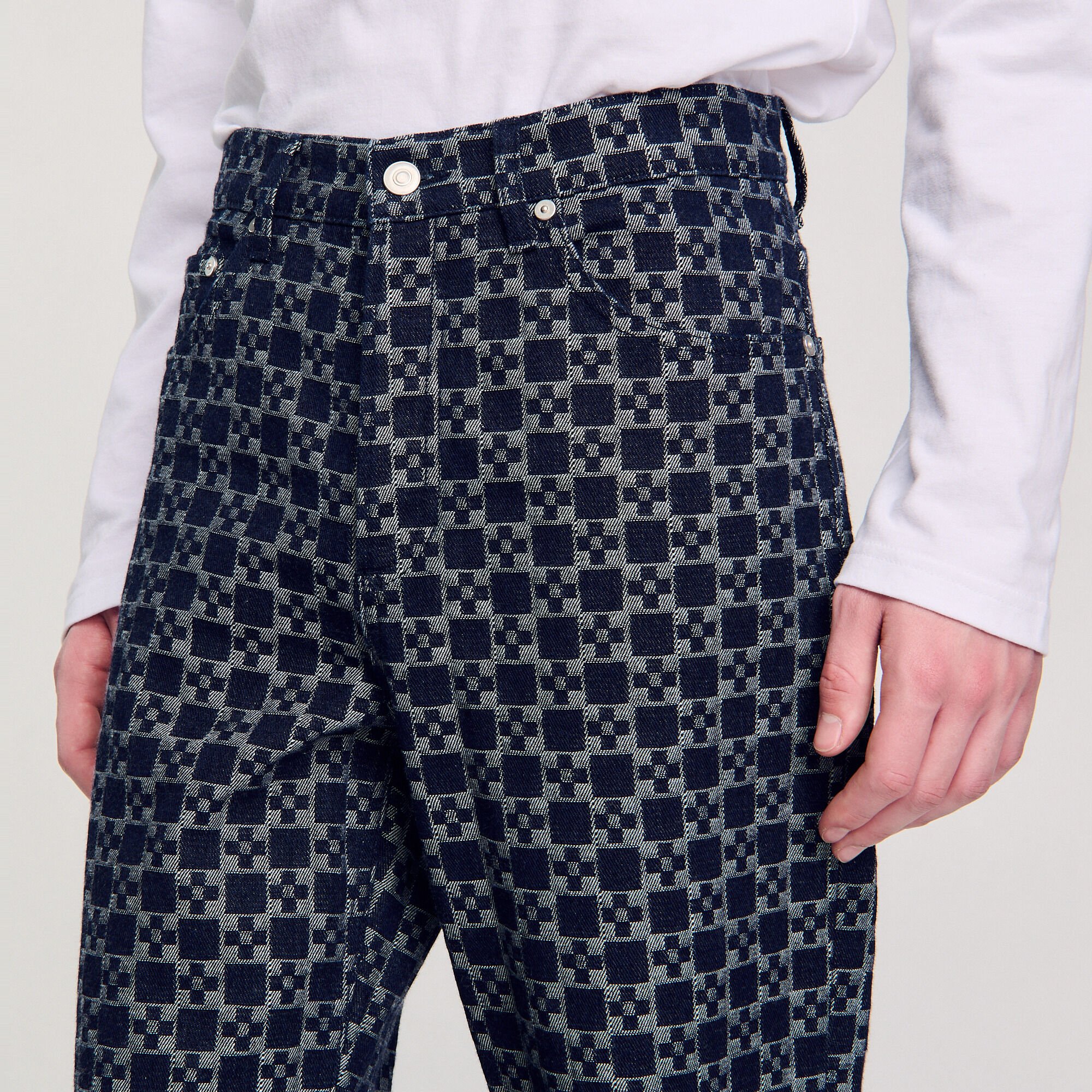 Square Cross straight-leg jeans