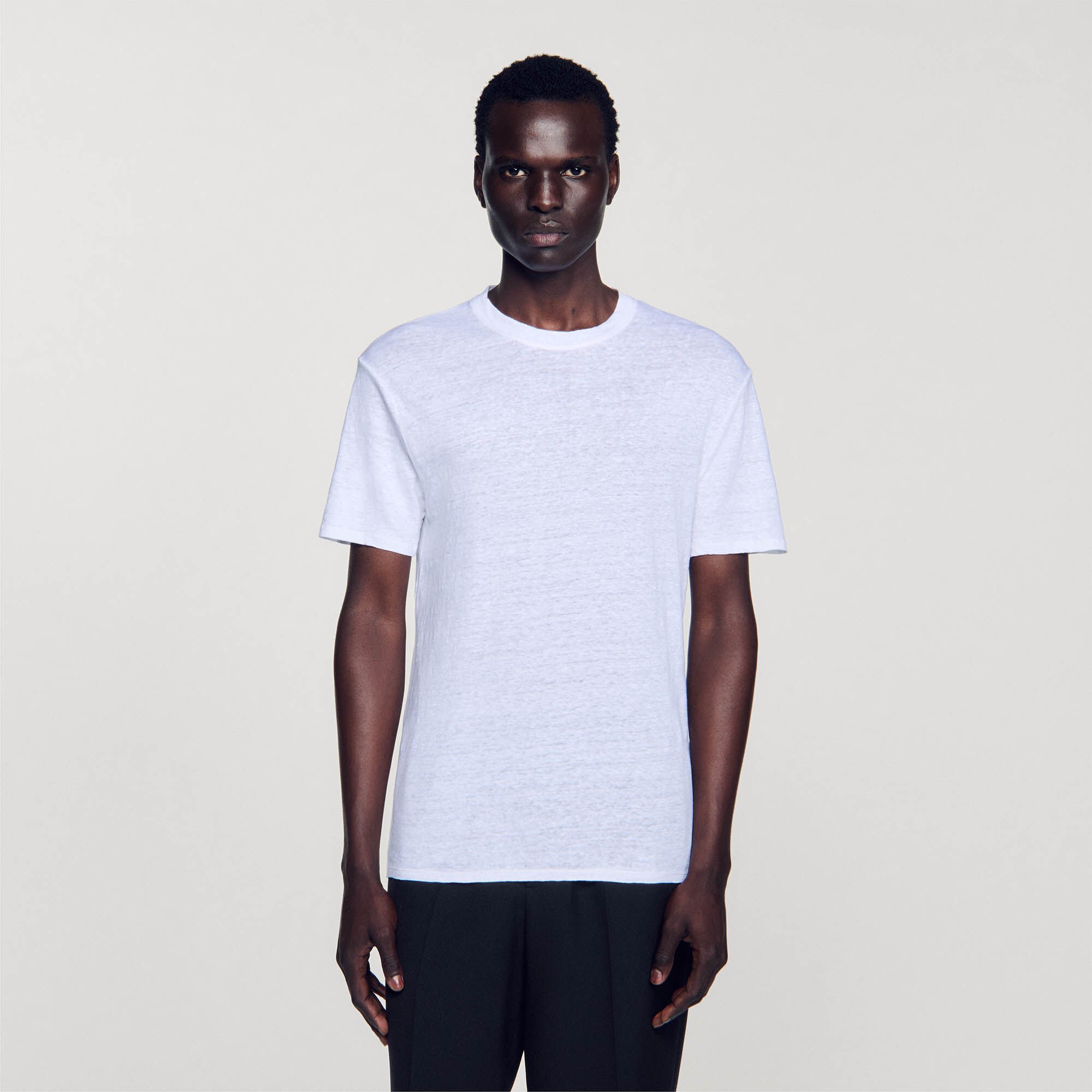 Certified linen T-shirt