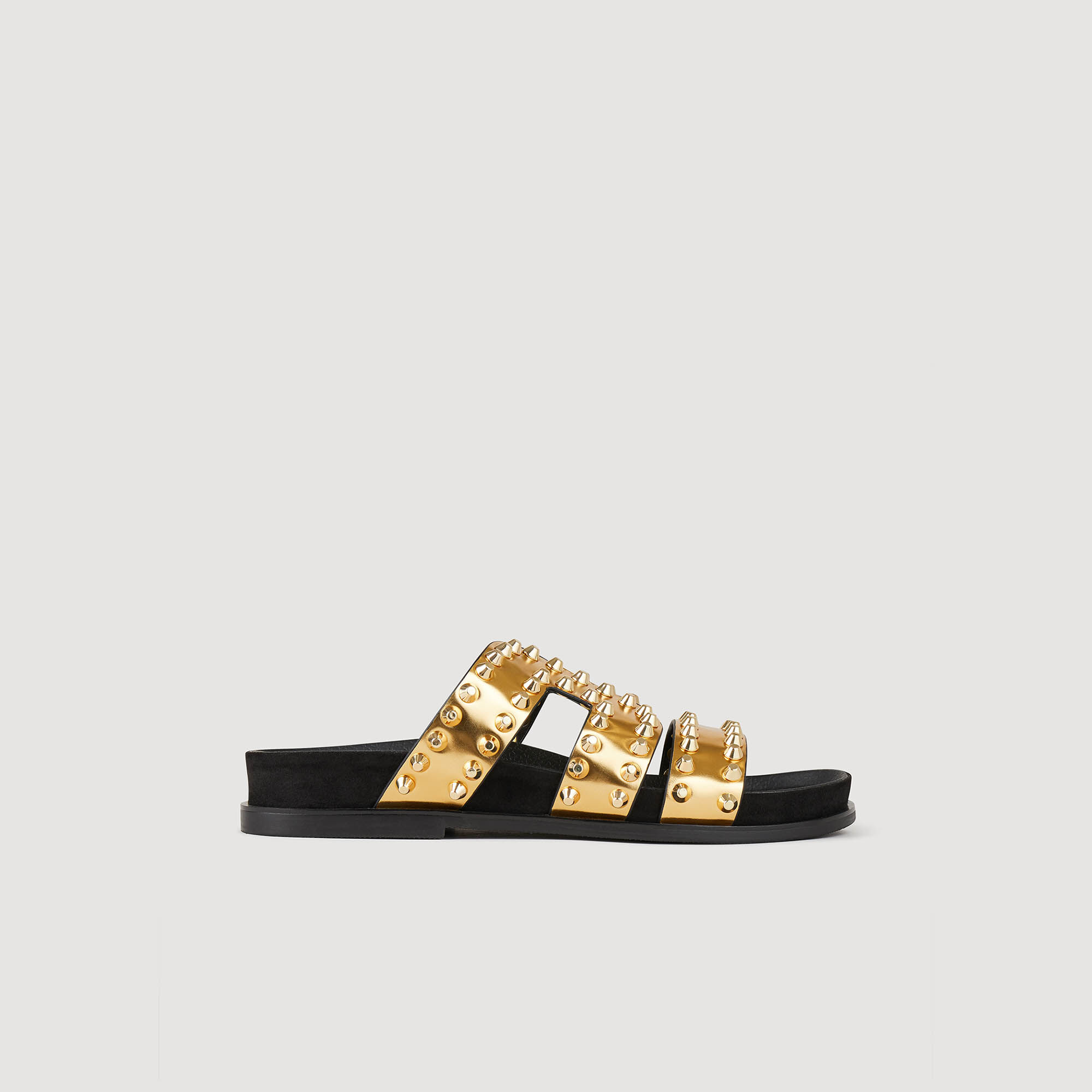 Spiked flat sandals shop