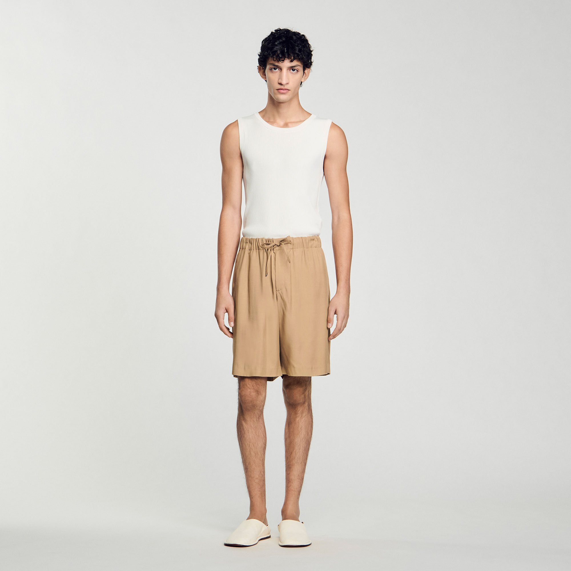 Flowy Bermuda shorts