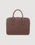 Reconstituted leather briefcase