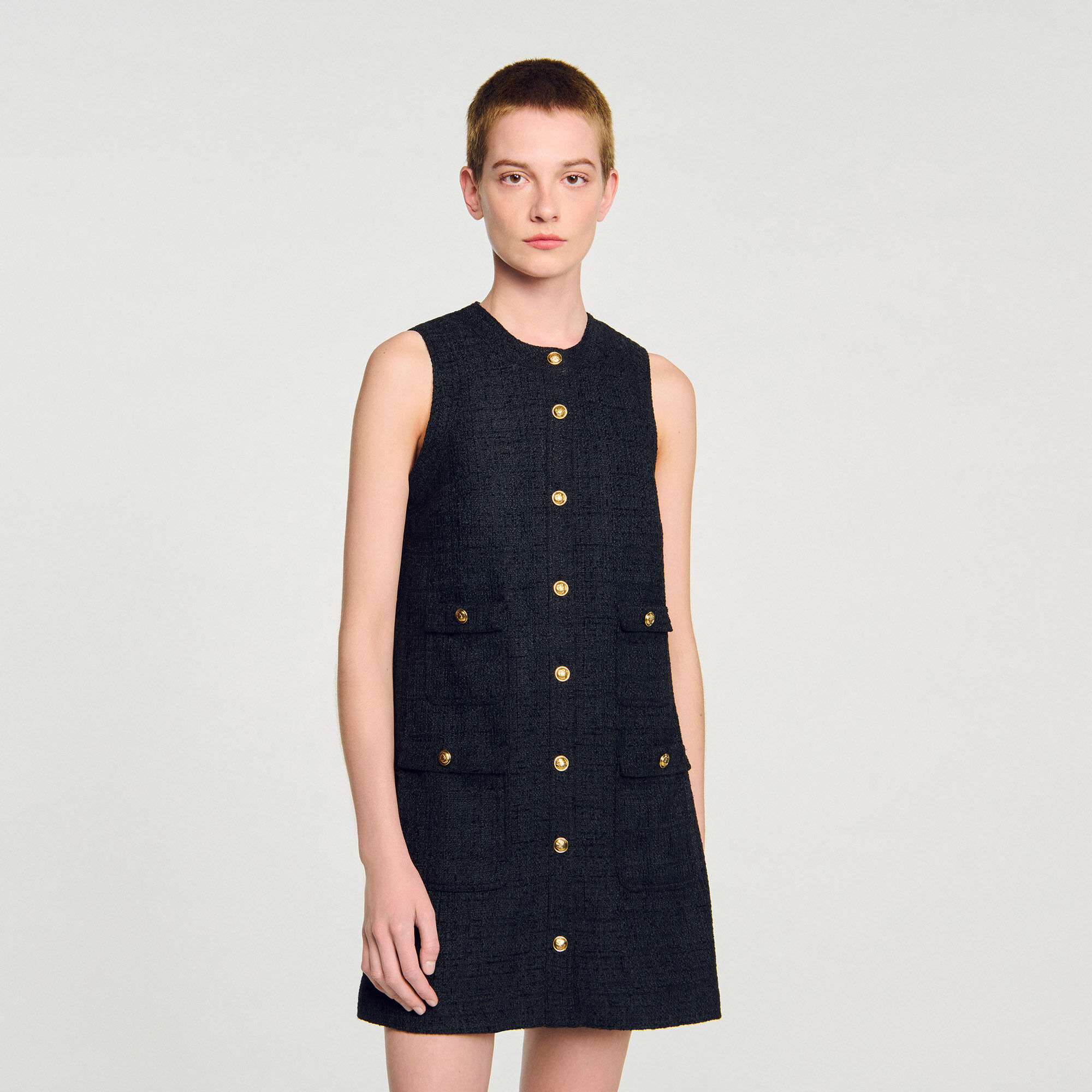 Mini tweed dress