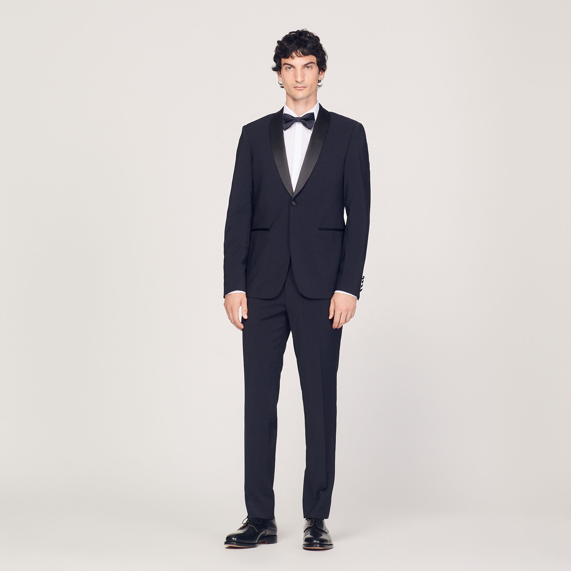 Dark blue tuxedo jacket outlet