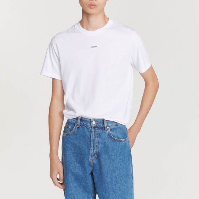 Sandro embroidered T-shirt