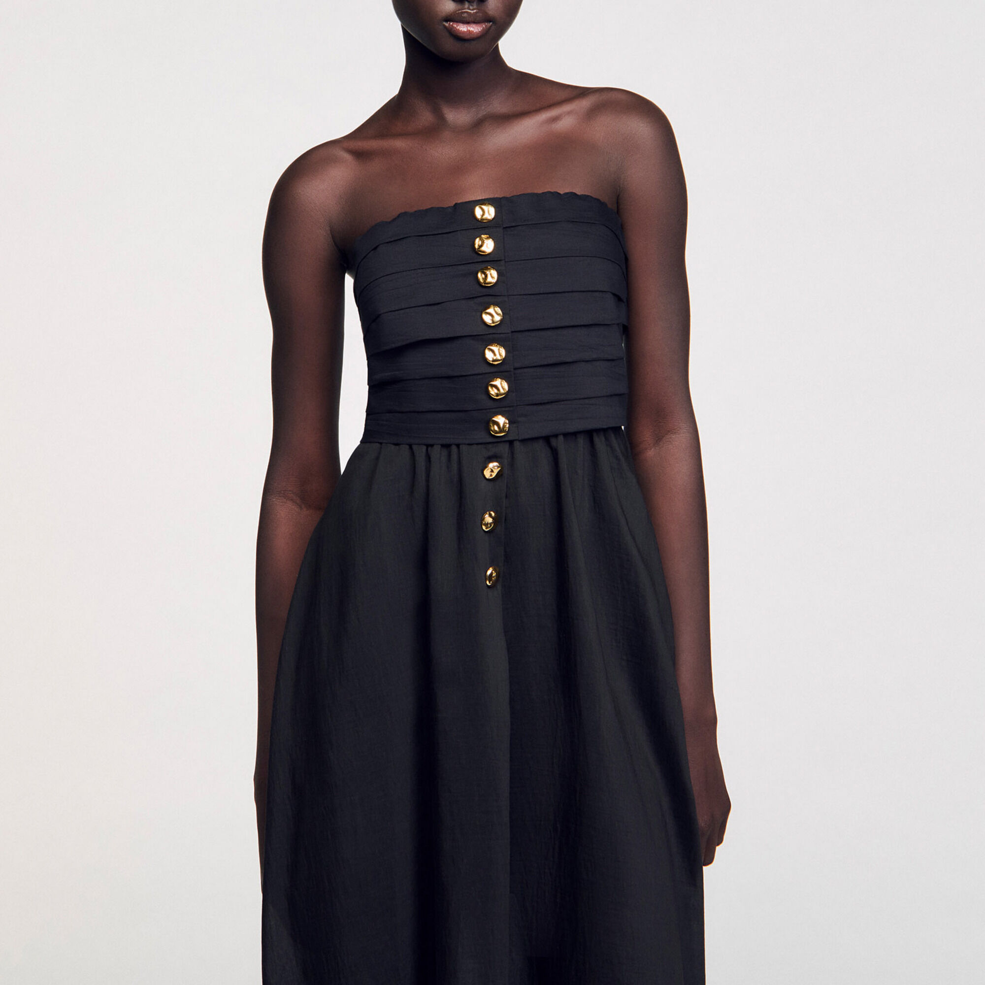 Maxi bustier dress
