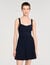 Mini knit dress