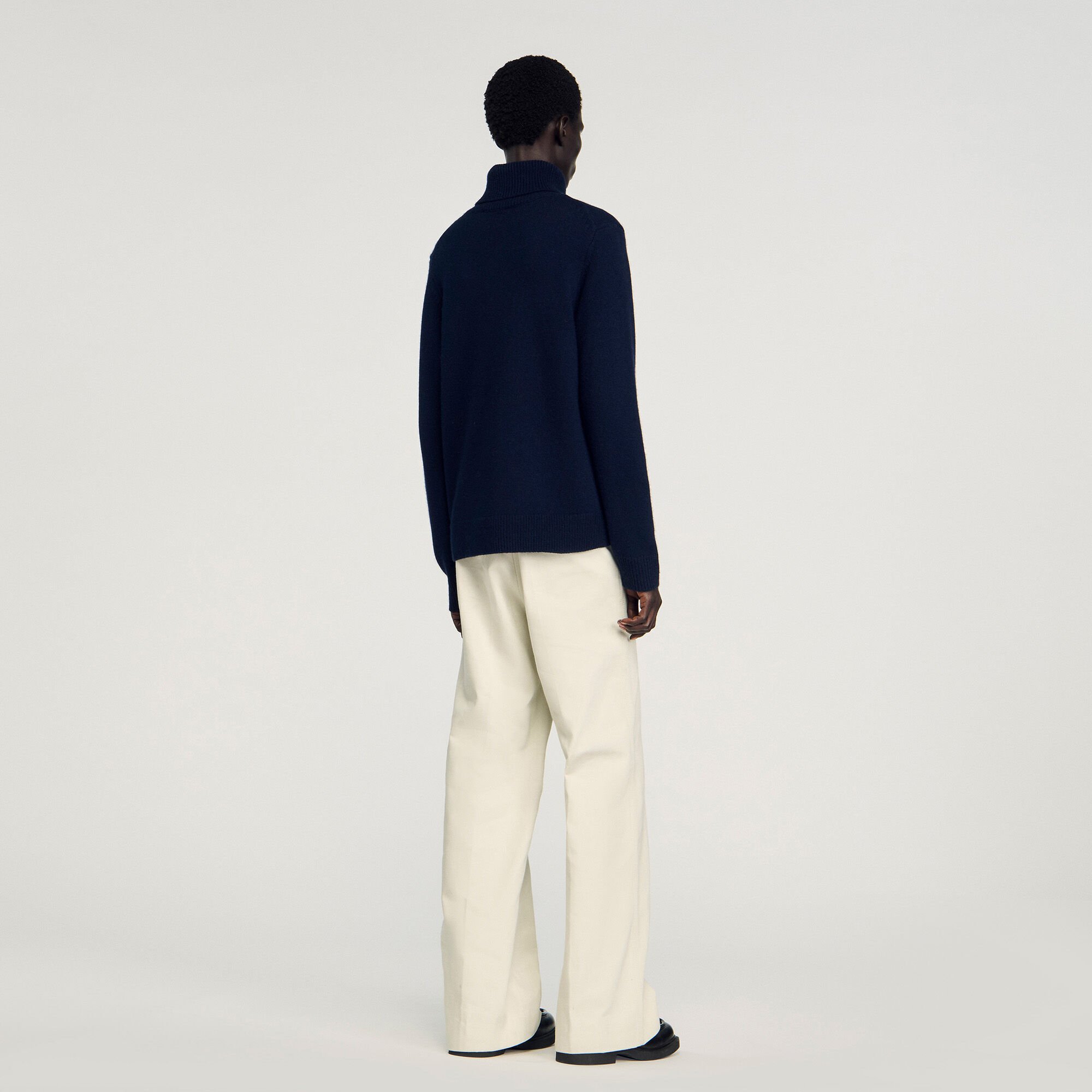 Wool and cashmere turtleneck