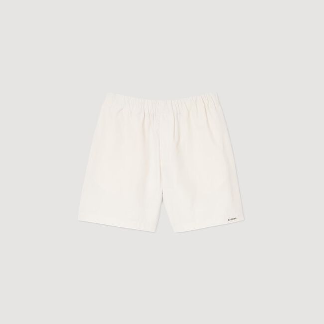 Technical fabric Bermuda shorts