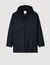Hooded parka with zip