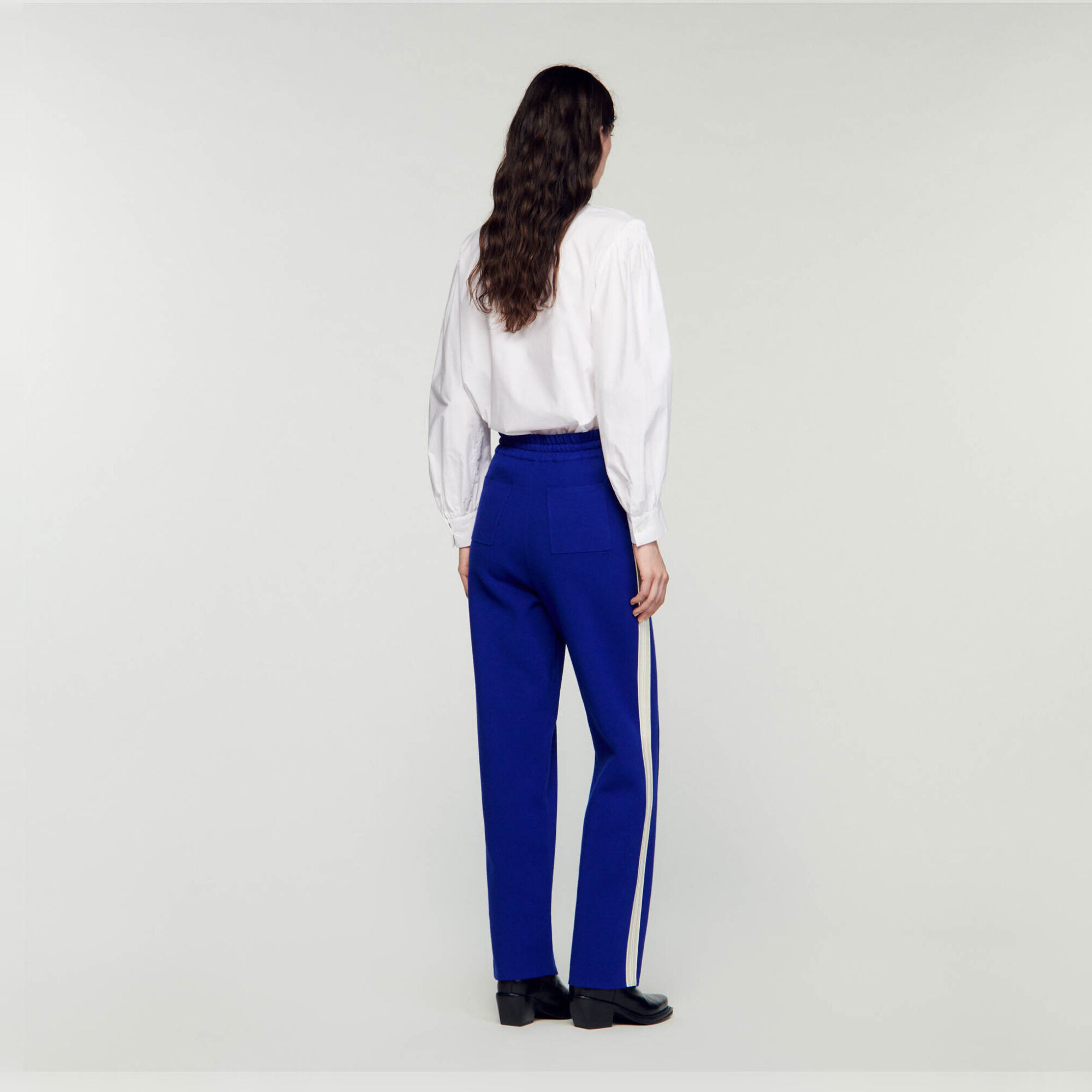Knit jogging bottoms