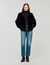 Short faux fur coat