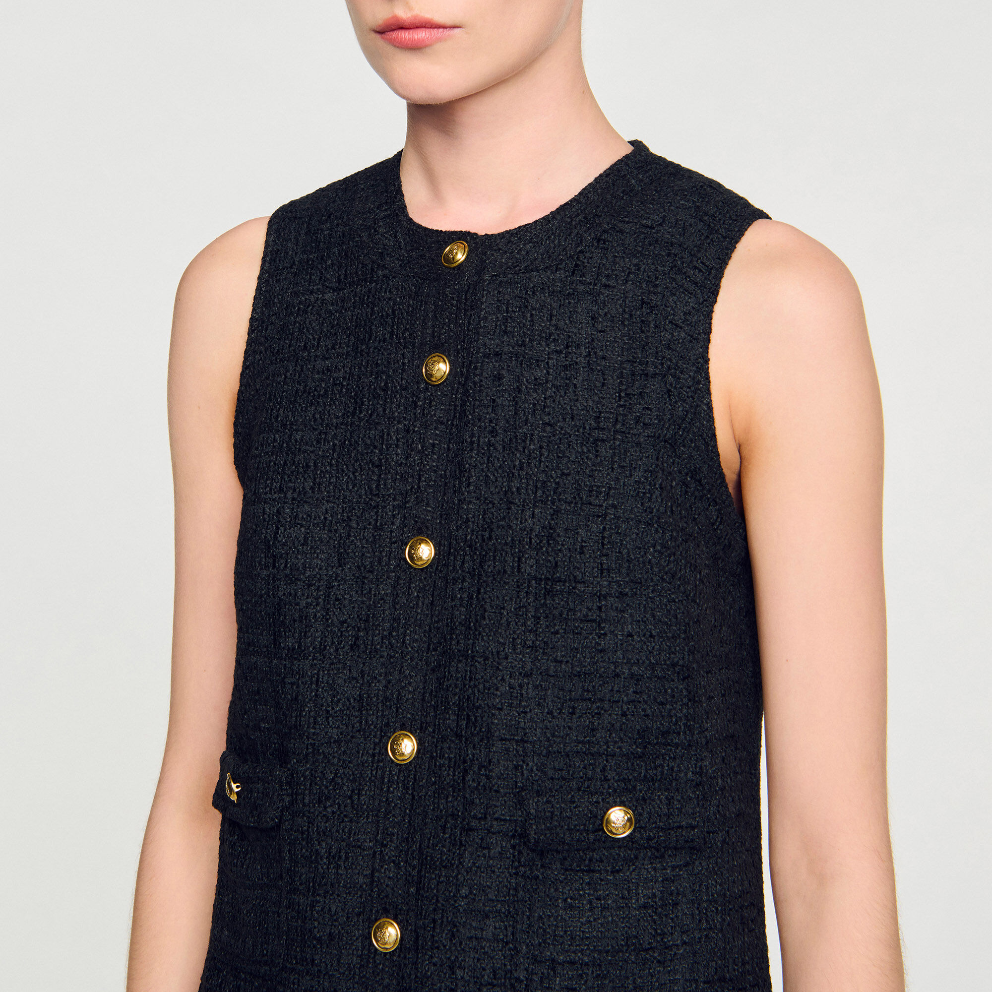 Mini tweed dress