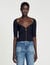 Ribbed cropped Top