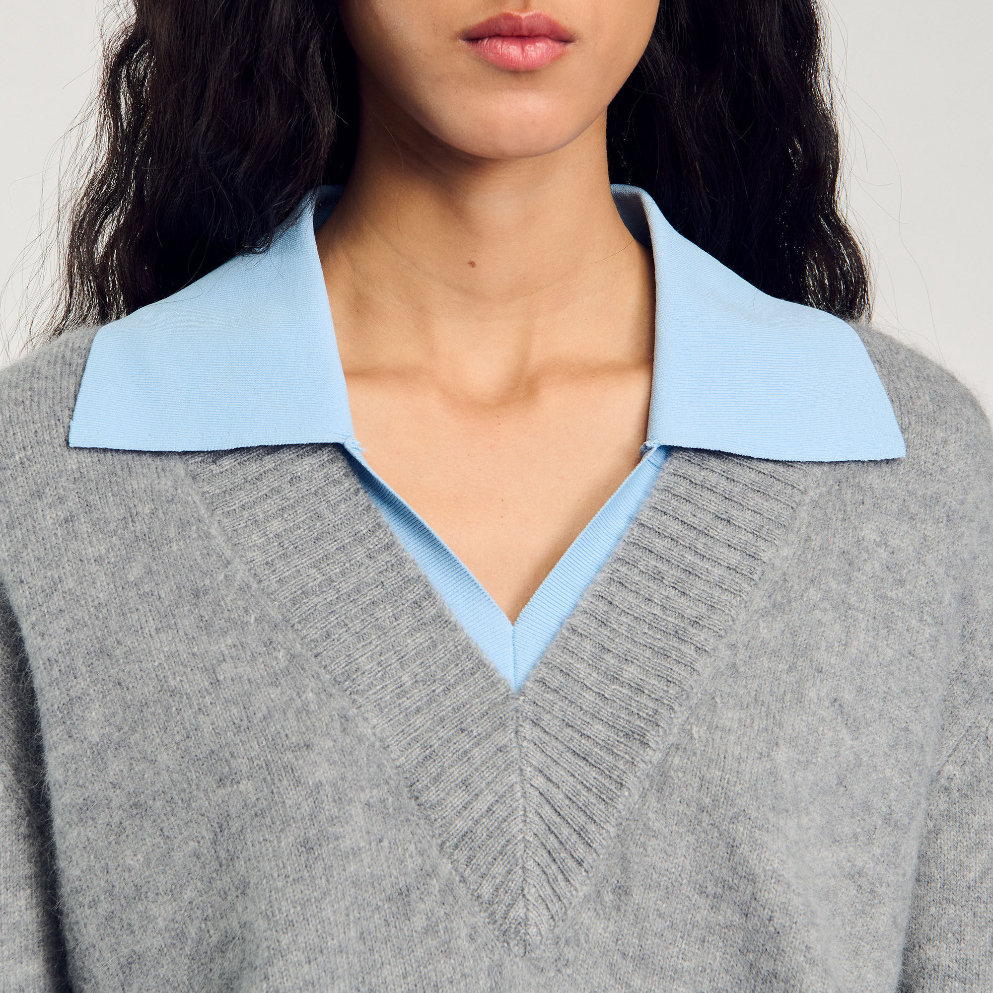 Double-Neck Sweater