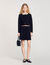 Mini knit skirt