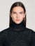 Layered turtleneck sweater