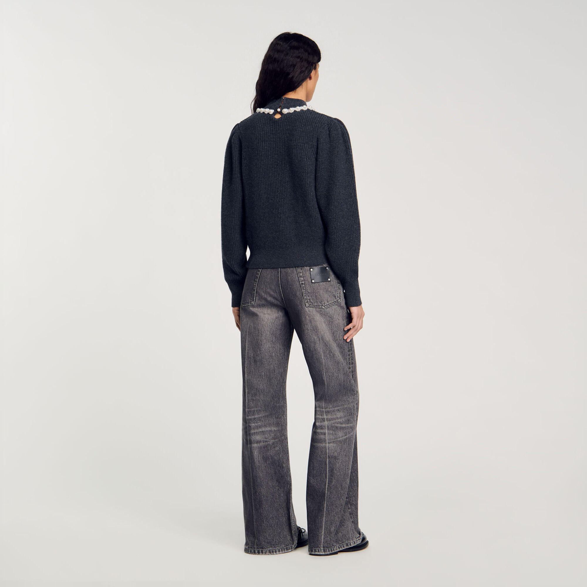 Ribbed Wool and Cashmere Sweater