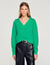 Polo-neck sweater