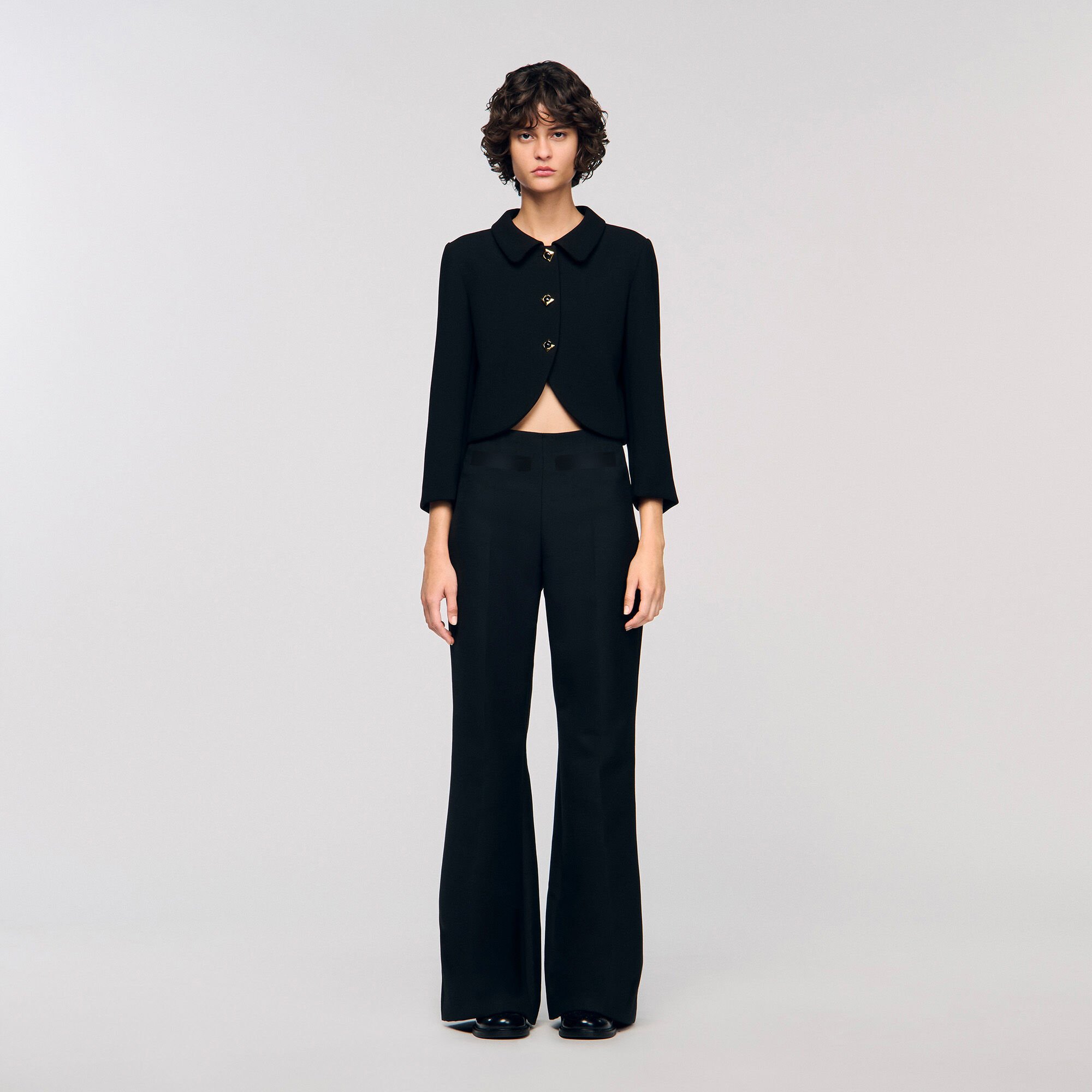 Pocket detail trousers