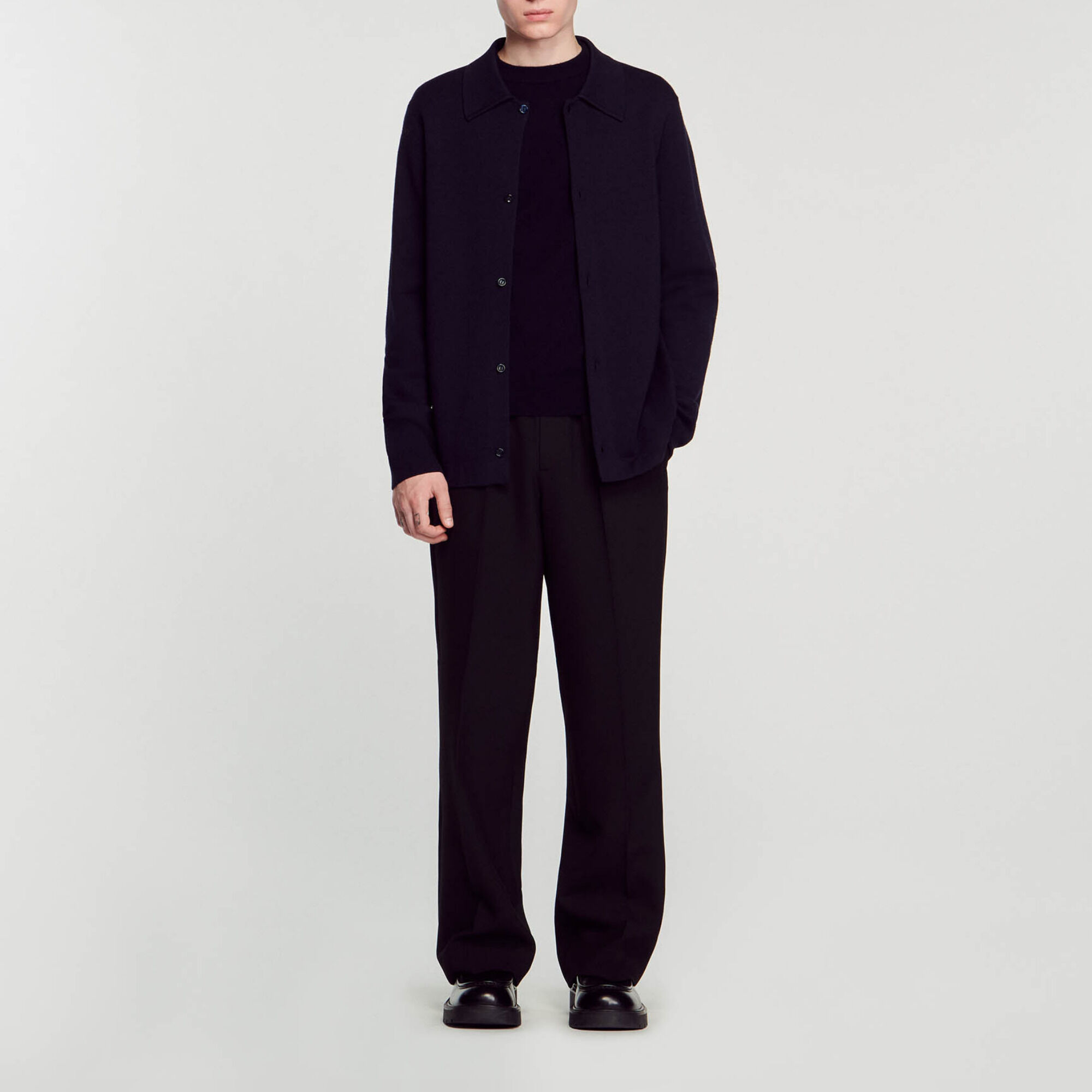 Knit cardigan