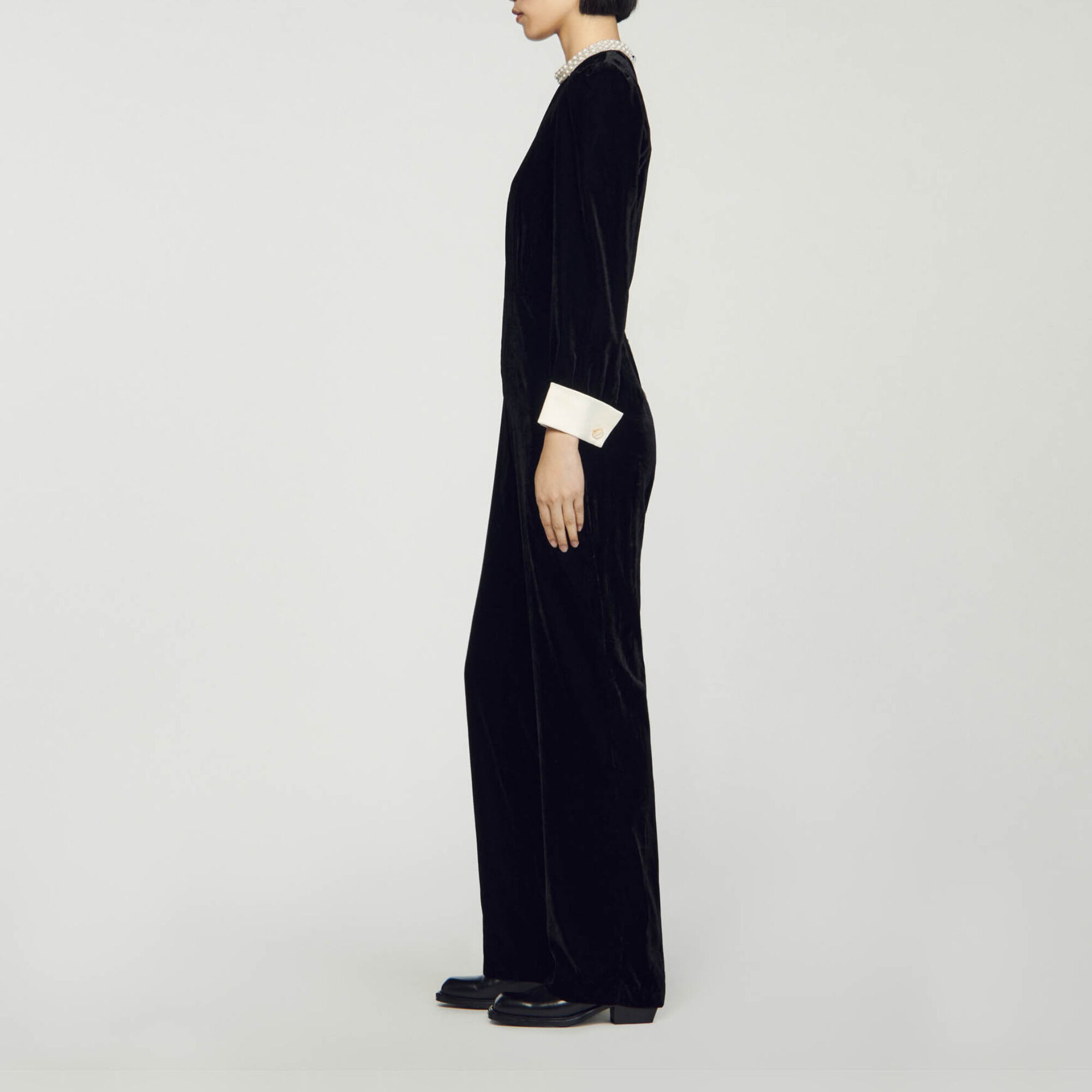 Velvet jumpsuit