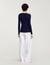 Rib knit cardigan
