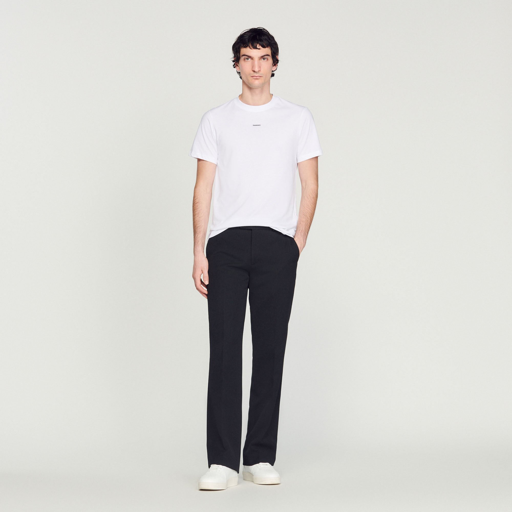 Sandro embroidered T shirt