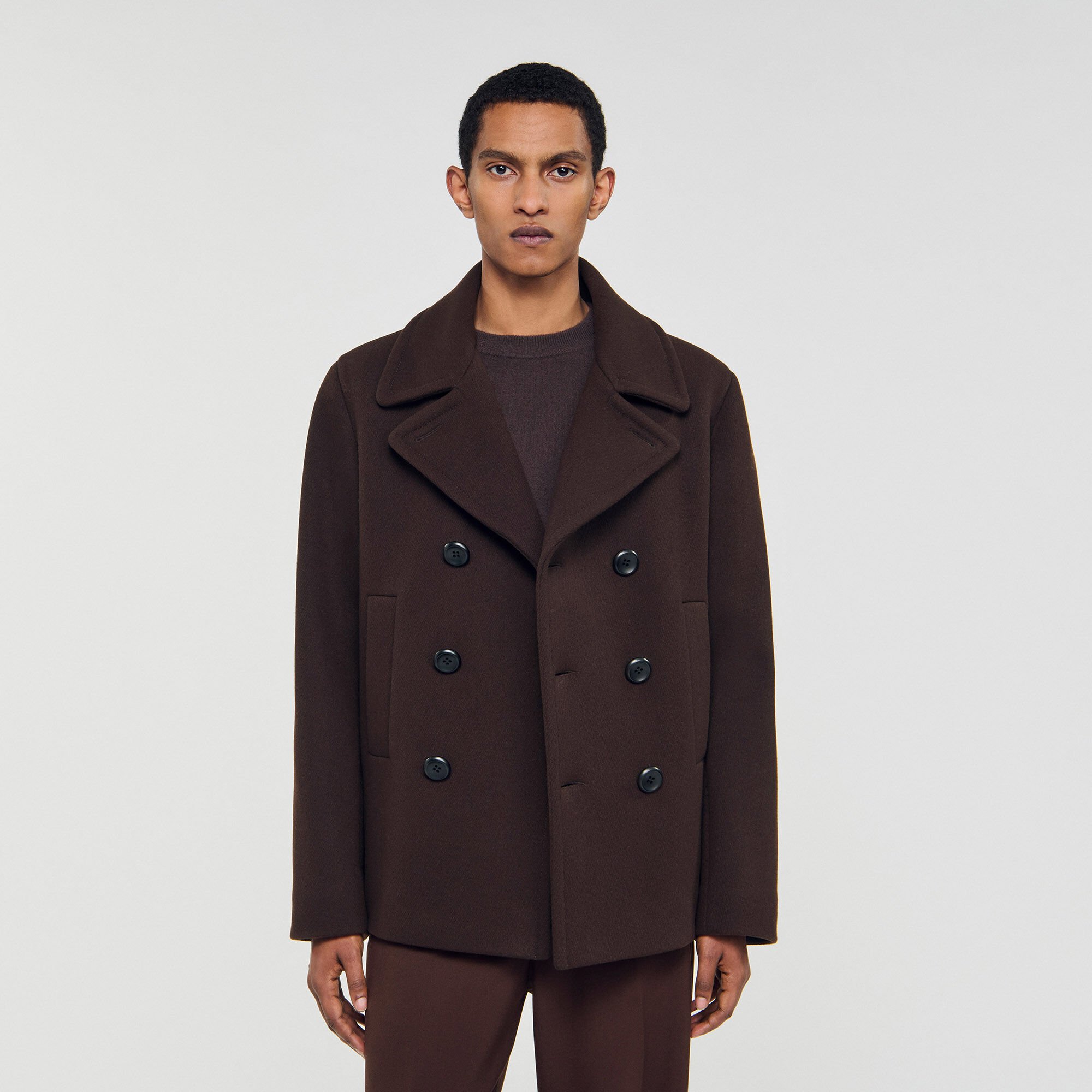 Wool pea coat