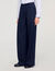Asymmetric straight-leg trousers
