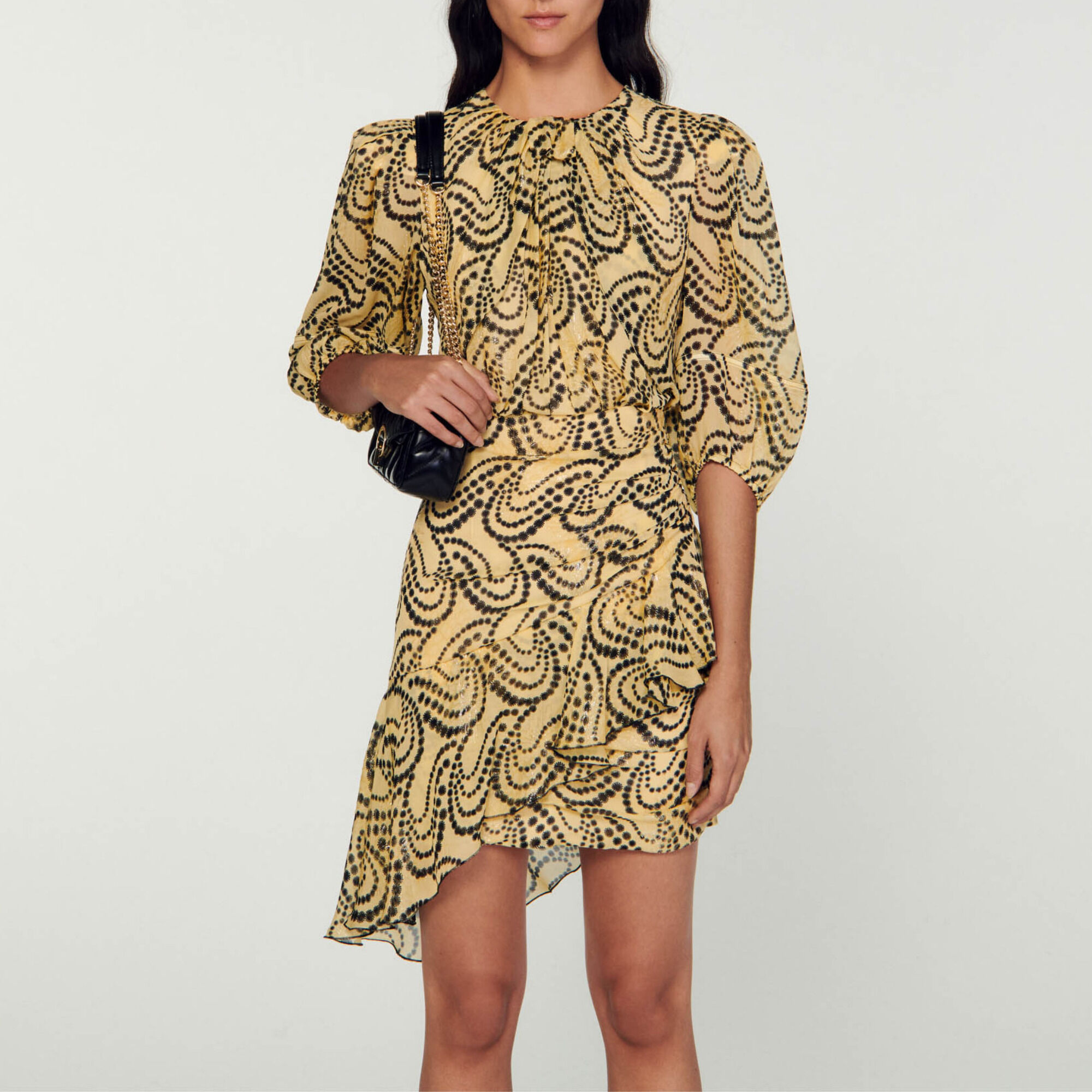 新品★DRESS HIPPY★PAISLEY HENRY T MUSTARD 1960's Two Piece Dress Set | Ornate Paisley Print | Bohemian