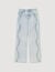 Jeans with rhinestone stripes