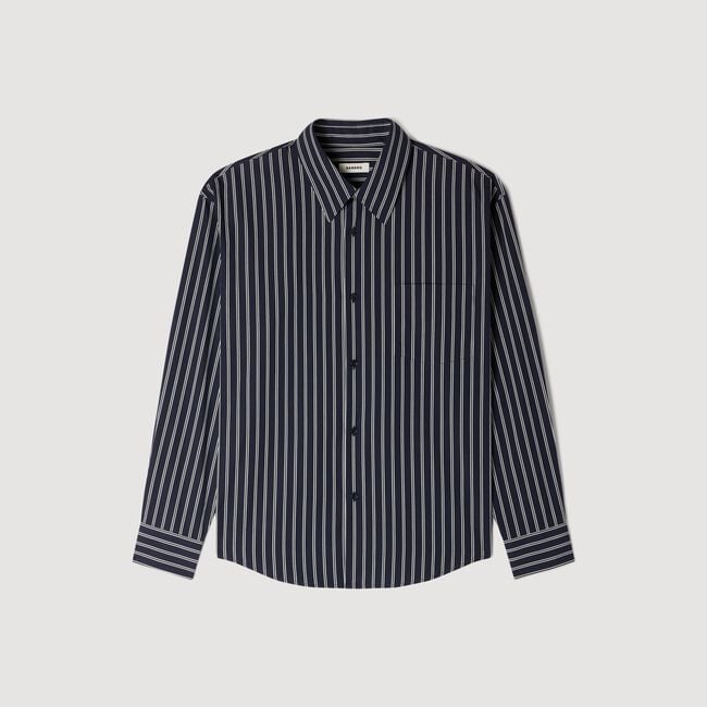 Striped cotton shirt