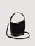 Tangoso mini suede and leather bag