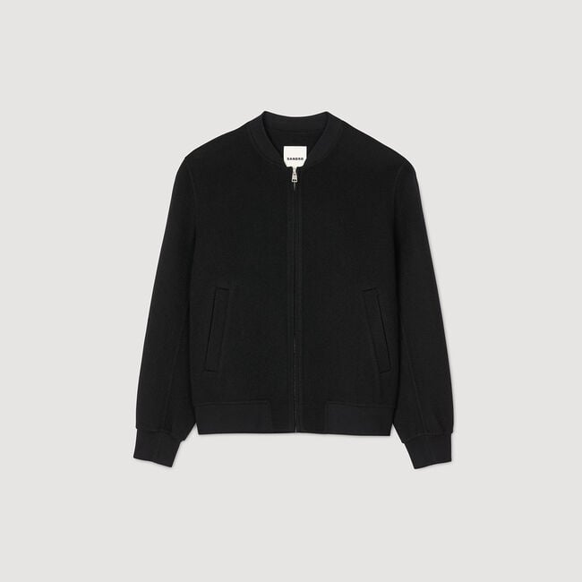 Double-faced wool jacket