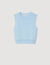 Ruffled cropped sweater